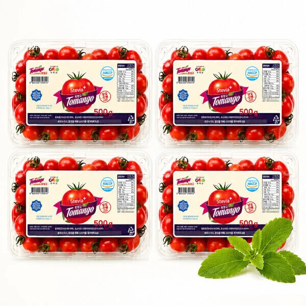 토망고 2kg (500g x4팩) 스테비아 대추방울토마토