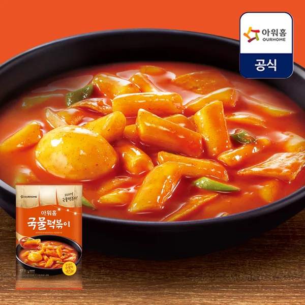 아워홈 국물떡볶이 420g 4팩