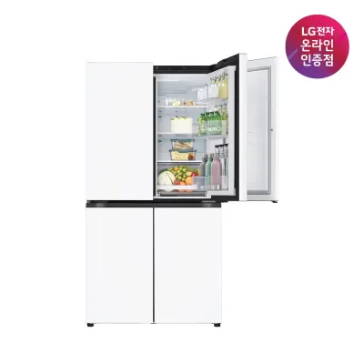 [예약구매][혜택가 166만]LG 디오스 오브제컬렉션 매직스페이스T873MHH111 870L1등급 4도어 냉장고