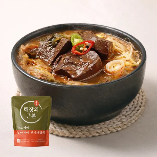 국내산 선지해장국 630g x 3봉