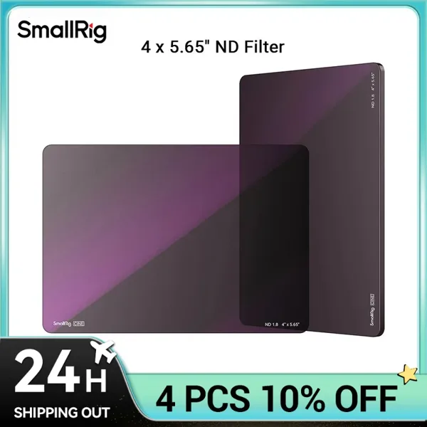 SmallRig 방수 스크래치 방지 필터, 매트 박스 시스템, 4x5.65 ND 0.3, 0.9, 1.5, 1.8, 2.1(1, 3, 5, 6/7 스톱), 4x5.65 인치