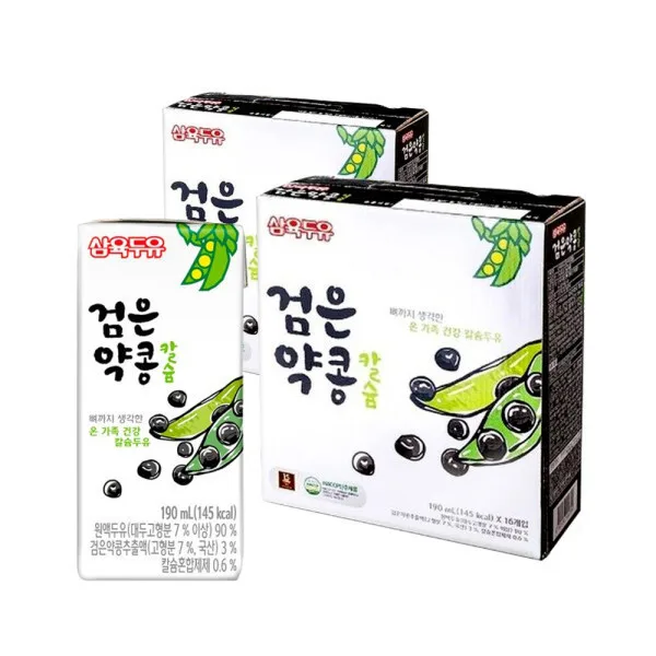 삼육두유 검은약콩칼슘 190ml 32팩