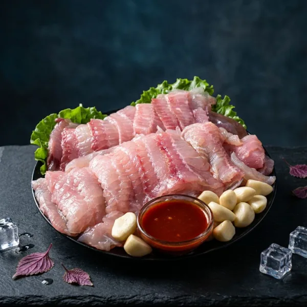 국산 흑산도 홍어 500g