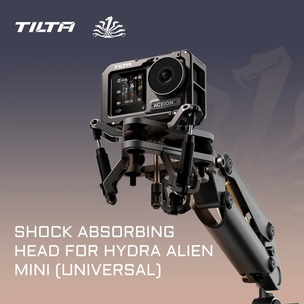 TILTA 충격 흡수 헤드, 액션 카메라 Hydra Alien Mini HDA-T15-SAH2-TG, DJI Pocket3/4/4pro/Go Pro/Insta360용