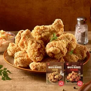 후라이드 치킨봉 300g 2봉+후라이드 핫치킨봉 300g 2봉