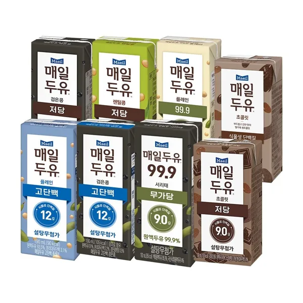 매일두유 190ml 48팩 골라담기
