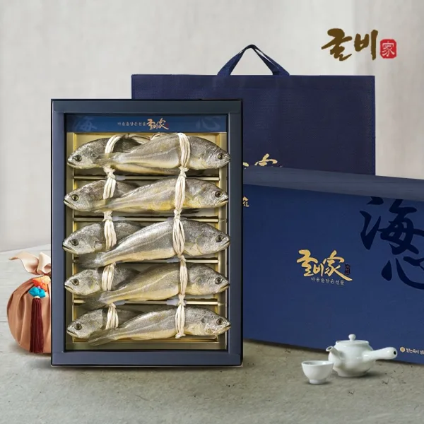 굴비가 굴비家 영광법성포 굴비세트 8호(굴비10미/1.0kg/20~20.5cm내외/고급선물포장)