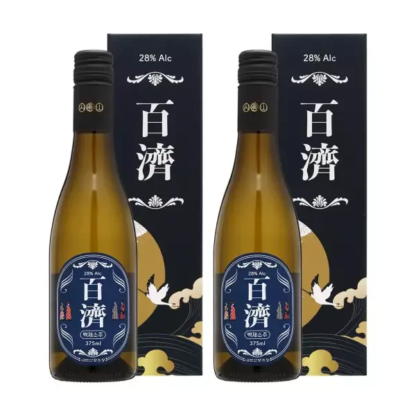 내변산 백제소주 28도 375ml x 2병