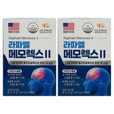 라파엘 메모렉스 영양제 72.12g, 2개, 60정
