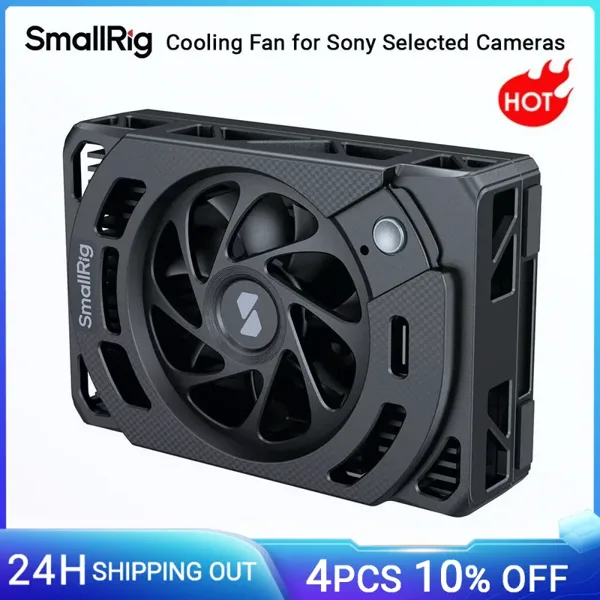 소니 선택 카메라용 SmallRig TEC 쿨링 팬 소니 ZV-E1/ZV-E10/ZV-1/A7 IV/A7S III/A7C/A7C II/A7CR/A6700/FX3/FX30 5152