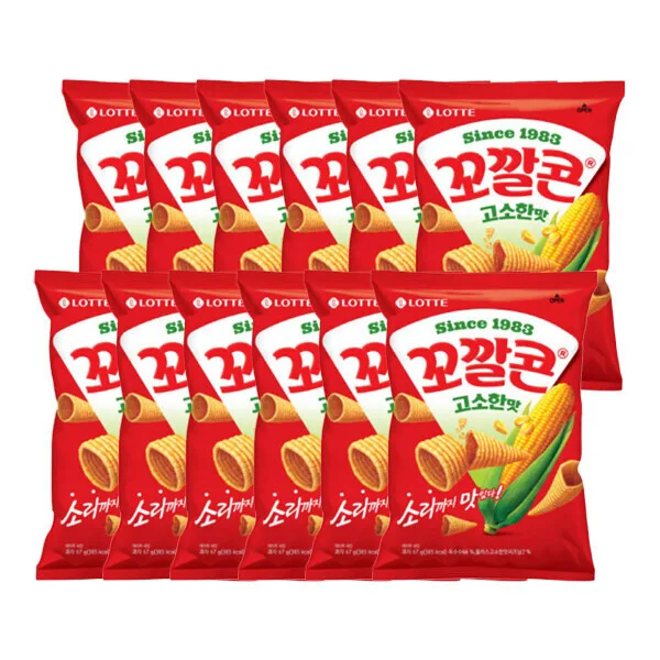 꼬깔콘 고소한맛 67g 12입