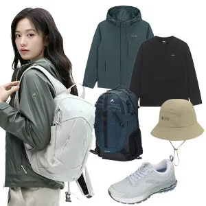 네파 바람막이/티셔츠/등산바지/가을 산행 용품