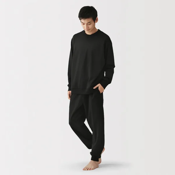 무인양품 스웨트 룸 웨어 세트 28,400원 (무배), 저지 크루넥 보더티