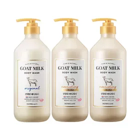 샤워메이트 산양유 오리지널 바디워시 800ml, 1개+산양유 마누카 바디워시 800ml, 2개