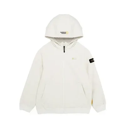K244UJP310 아르켈론 더블웜 기모 우븐 후드집업 LBEIGE