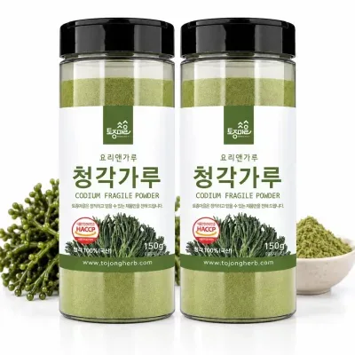 HACCP인증 국산 청각가루 150g X 2개 청각분말 김장재료 완도산