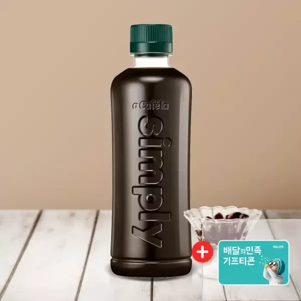 아카페라 심플리 디카페인 아메리카노 400ml 20개+배민 5천원권