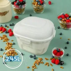 밀크루 유청분리기 꾸덕 그릭 요거트 메이커 짤순이 겸용, 1개, 화이트 할인 내일(토) 도착 ( ) 최대 212원