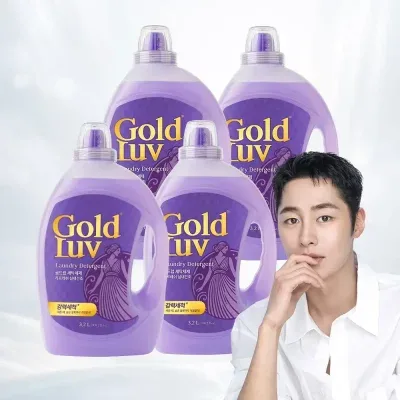골드럽 세탁세제 용기 3.2L 4개