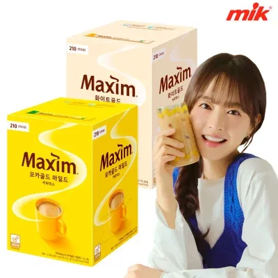 맥심 화이트골드 220T /모카골드 커피믹스 210T [라떼/카누/다크/마일드/아메리카노/믹스커피/스테비아/디카페인]
