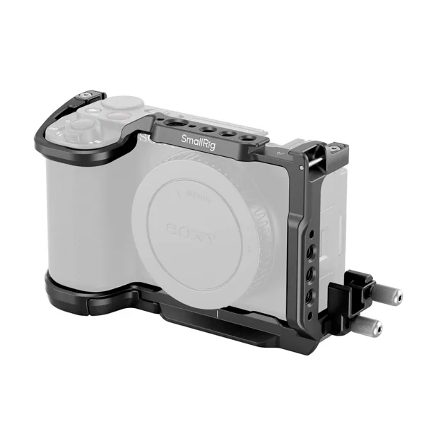 DJI RS 2 / RSC 2 / RS 3 / RS 3 Pro, 삼각대 4867용 Arca-Swiss 퀵 릴리스 플레이트가 포함된 Sony ZV-E10 II용 SmallRig 케이지 키트