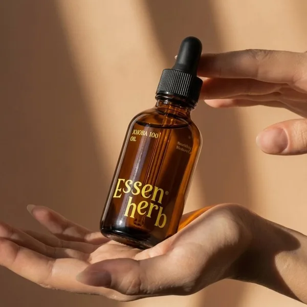 에센허브 비건 호호바 100% 오일 비정제 냉압착 60ml