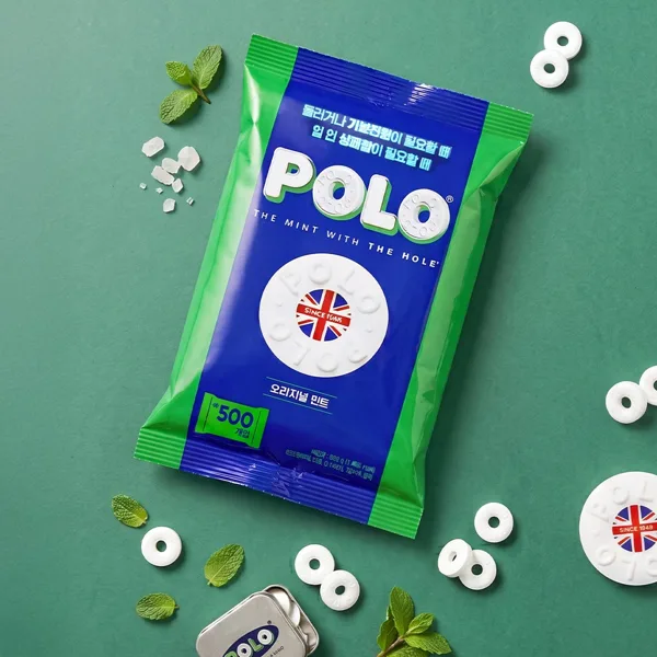 POLO 민트 오리지날 캔디 대용량 500개입
