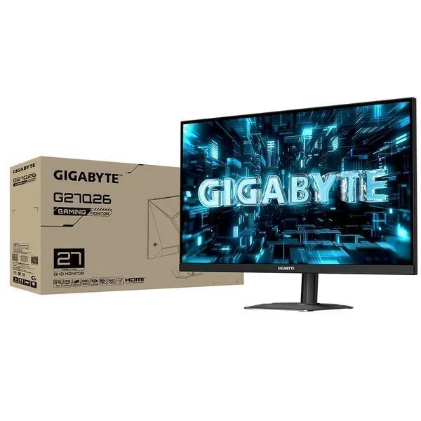 GIGABYTE G27Q26 260 HDR SS-IPS QHD OC 275Hz 게이밍 모니터 (27인치/SS-IPS/400nit/피벗)