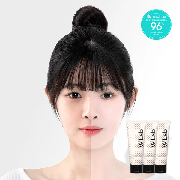 화이트홀릭 퀵 화이트닝 톤업크림 미백쌩얼크림 100ml, 3개