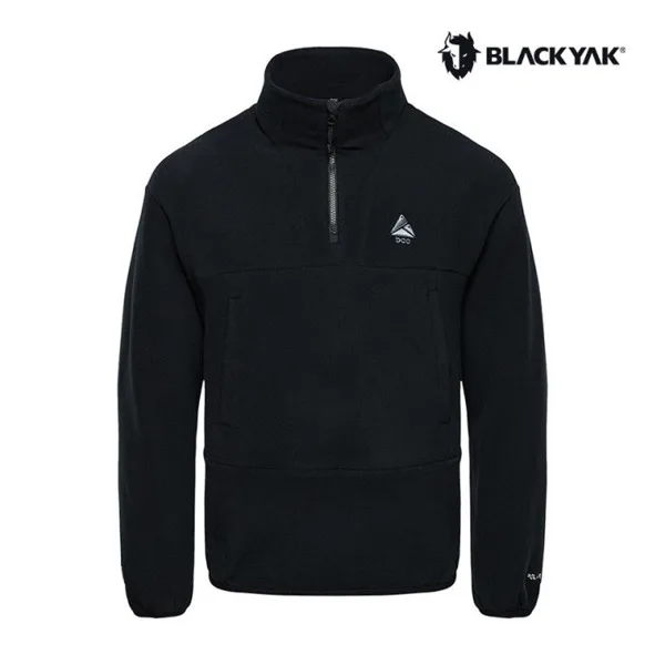 블랙야크 C공용 폴라텍 플리스 집업티 1BYTSW4903_BK