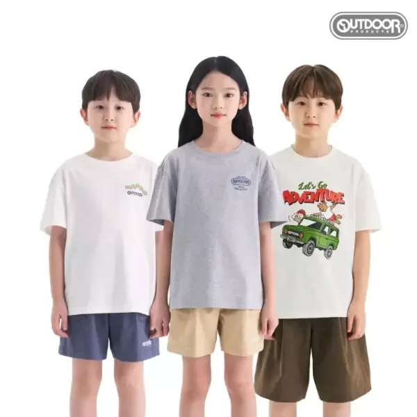 아웃도어프로덕츠키즈 반팔/숏츠 12종