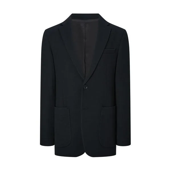 네이비 Wool Jersey 셋업 자켓 WXJA4F102N3