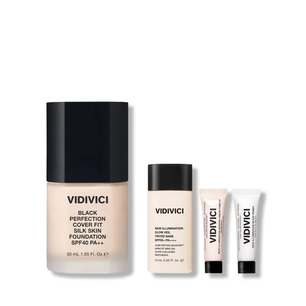 비디비치 블랙 퍼펙션 커버 핏 실크 스킨 파운데이션 30ml SPF 40 PA++ / 매끈 윤결 매트 파데