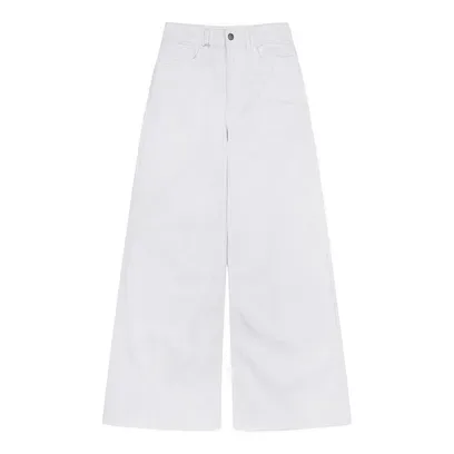Basic semi bootscut trousers_4WDDDE029101