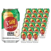해태htb 갈배사이다 제로, 355ml, 24개
