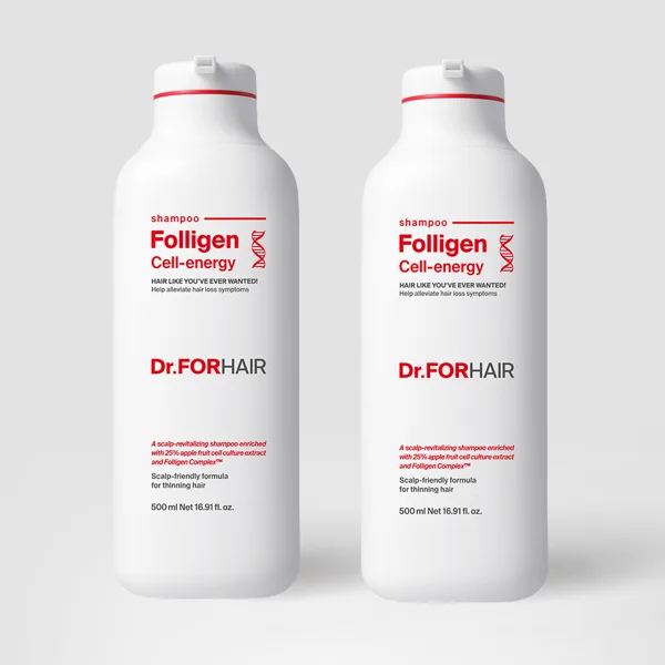 닥터포헤어 셀 에너지 샴푸 (두피.모발) 500ml x 2개