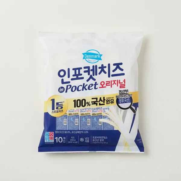 동원 덴마크 인포켓치즈 오리지널 20g 30개
