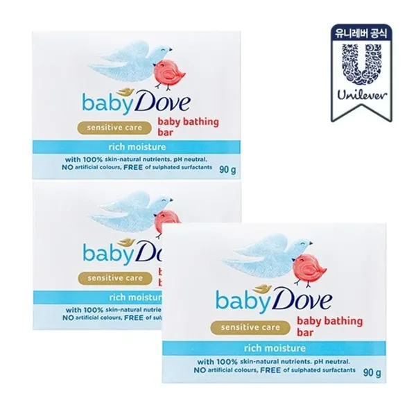 베이비도브 리치 모이스처 바 90g x 12개