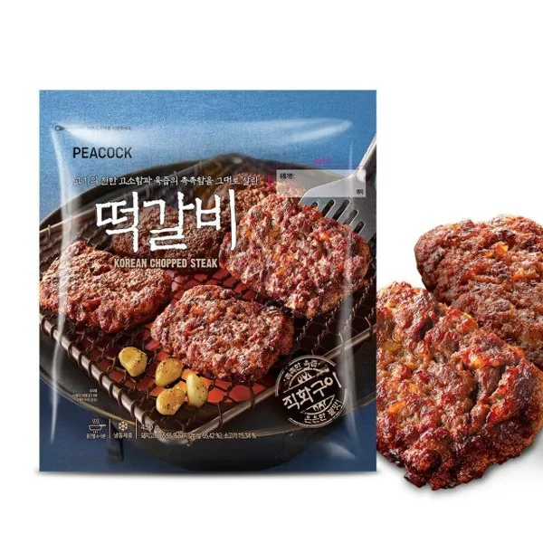 피코크 떡갈비 450g4팩