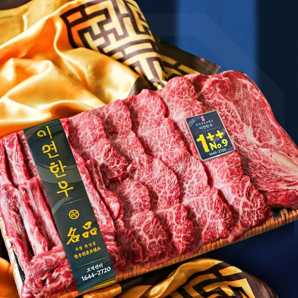 이연한우 마장동 한우 선물세트 ++1등급 구이용 소고기 모듬 추석 설날 명절 1kg 1.4kg 2kg