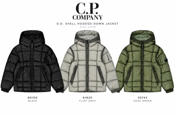 CP컴퍼니 키즈 26FW 디디쉘 후드 패딩 CUS022 L3AB1