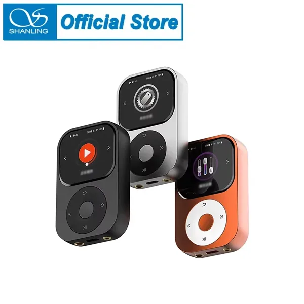 SHANLING Q2 HiFi 휴대용 음악 플레이어 4x CS43131 DAC 3.5mm / 4.4mm 밸런스드 425mW 블루투스 LDAC WiFi Tidal DLNA AirPlay MicroS