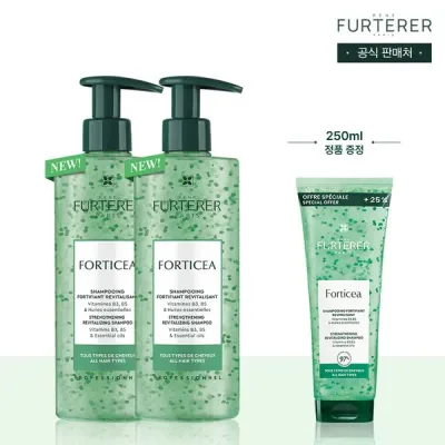 르네휘테르 포티샤 슈퍼볼륨 샴푸 500ml 듀오(+포티샤 샴푸 250ml)