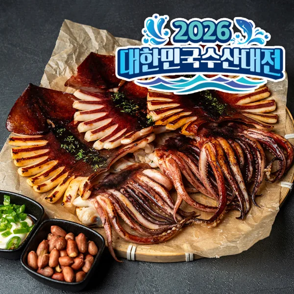 피데기 반건조오징어 850g 5미