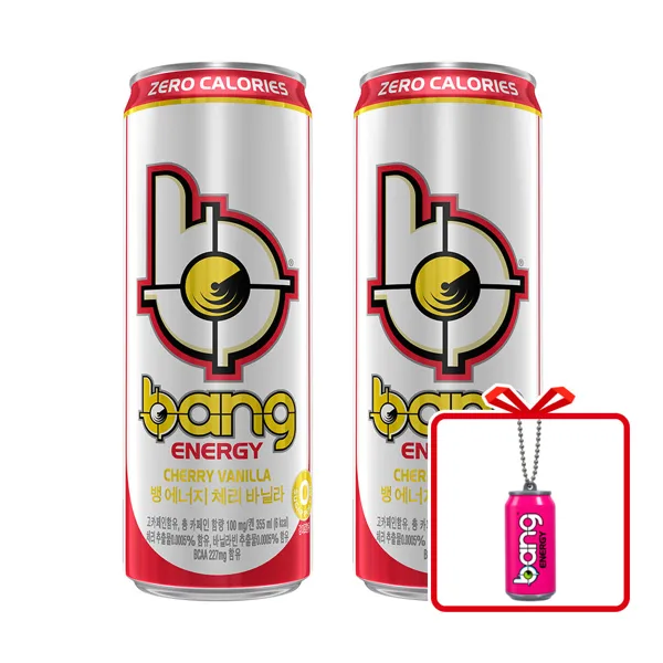 뱅 에너지 CAN 355ml 24개 + 뱅 오프너 키링_코카콜라 신제품