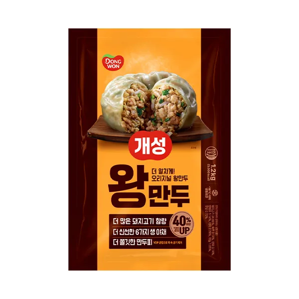 동원 개성 왕만두 1.2kg 2개