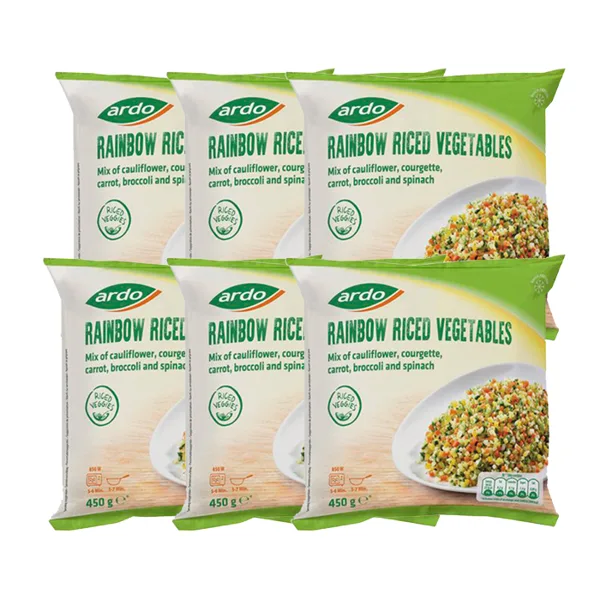 ARDO 냉동 콜리플라워라이스 450g 3팩