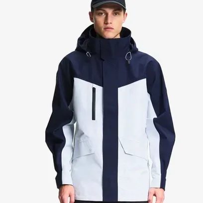 GORE-TEX 숏 멀티포켓 후드 파카 AIS26MOUT006BLAC