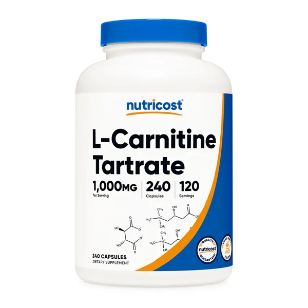뉴트리코스트 L-카르니틴 타르트레이트 1,000mg 120회분 240캡슐, 1개