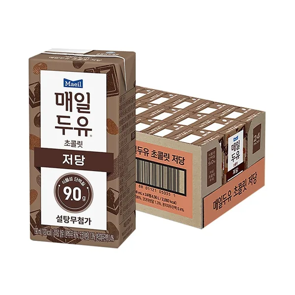 매일두유 초콜릿 저당 24팩+두유6개 증정
